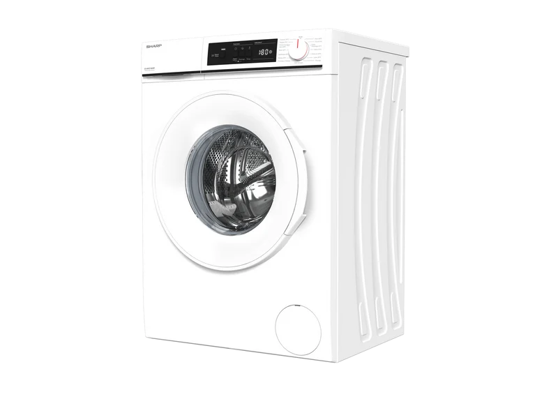 SHARP ES-NFA714BWB-FR Freestanding Washing Machine 7 kg 1400 RPM B Class with Advanced Inverter Motor Technology