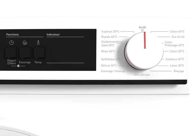 SHARP ES-NFA714BWB-FR Freestanding Washing Machine 7 kg 1400 RPM B Class with Advanced Inverter Motor Technology