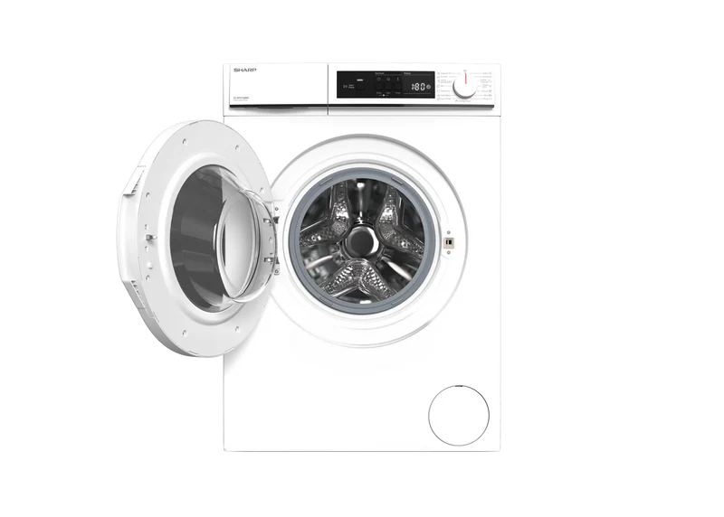 SHARP ES-NFA714BWB-EE Freestanding Washing Machine 7 kg 1400 RPM B Class with Advanced Inverter Motor Technology