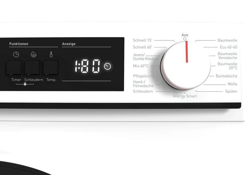 SHARP ES-NFA714BWB-DE Freestanding Washing Machine 7 kg 1400 RPM B Class with Advanced Inverter Motor Technology