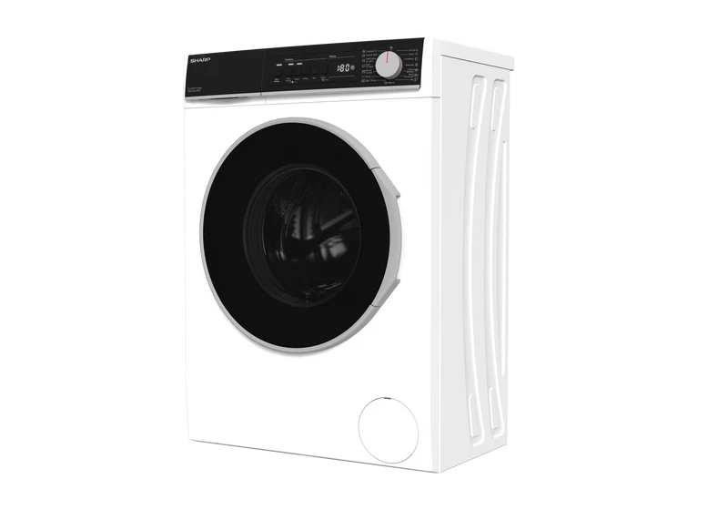 SHARP ES-SFB712YWB-EE Freestanding Washing Machine 7 kg 1200 RPM B Class with Slim Depth