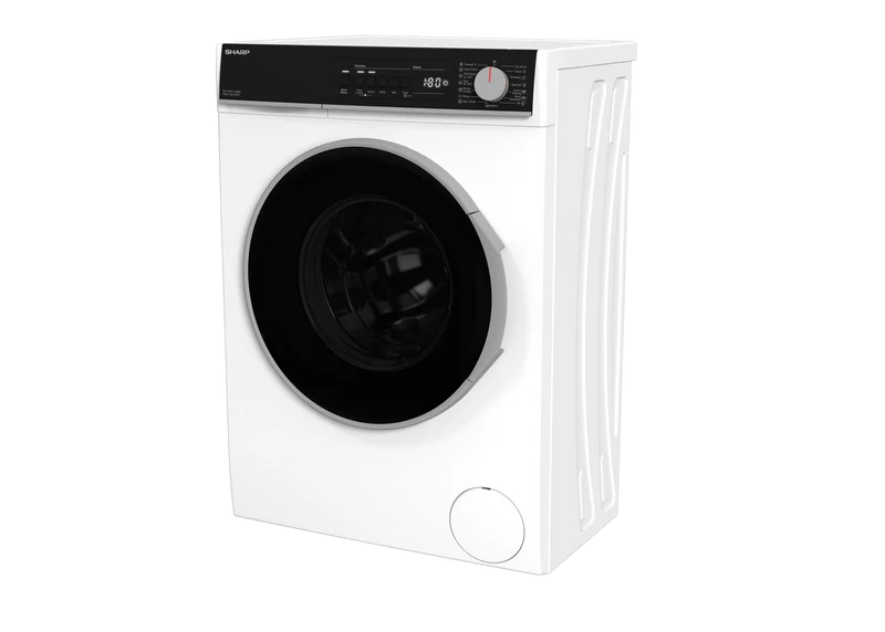 SHARP ES-SFB712YWB-EE Freestanding Washing Machine 7 kg 1200 RPM B Class with Slim Depth