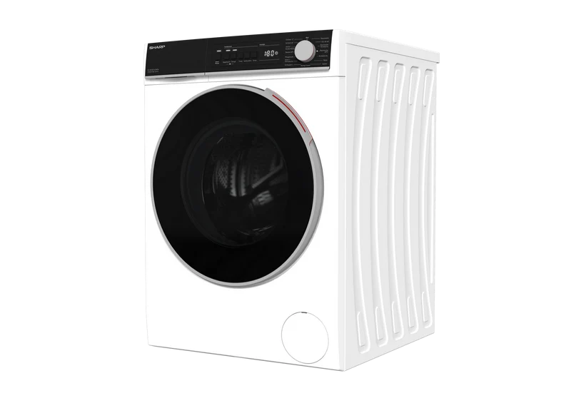 SHARP ES-NFB214CWDA-DE Freestanding Washing Machine 12 kg 1400 RPM A Class with DoubleJet Technology