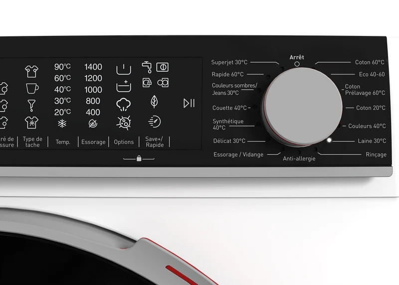 SHARP ES-NFL214CWDA-FR Freestanding Washing Machine 12 kg 1400 RPM A Class with DoubleJet Technology