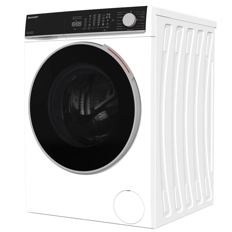 SHARP ES-NFL214CWDA-EN Freestanding Washing Machine 12 kg 1400 RPM A Class with DoubleJet Technology
