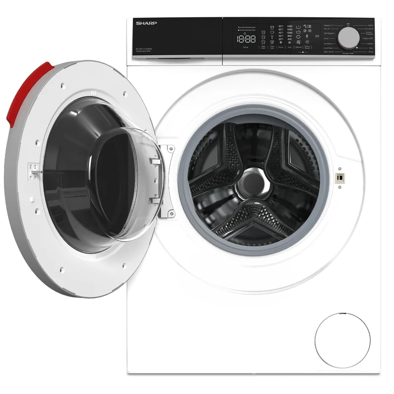 SHARP ES-NFL214CWDA-EN Freestanding Washing Machine 12 kg 1400 RPM A Class with DoubleJet Technology