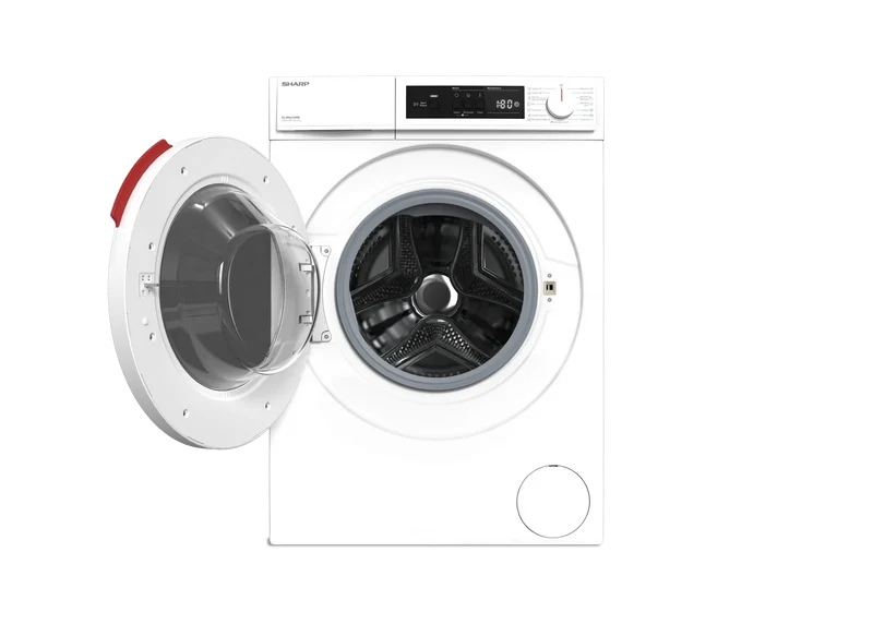 SHARP ES-NFA612DWB-PL Freestanding Washing Machine 6 kg 1200 RPM B Class with Slim Depth