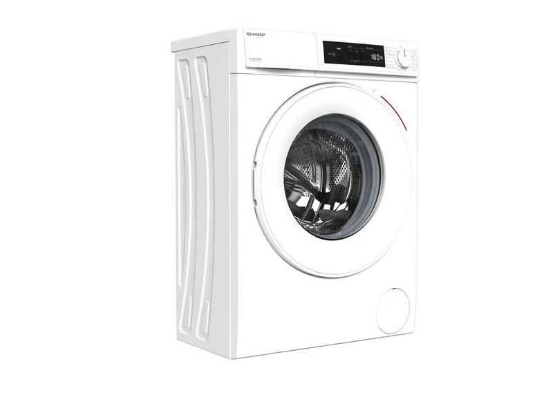 SHARP ES-NFA612DWB-PL Freestanding Washing Machine 6 kg 1200 RPM B Class with Slim Depth