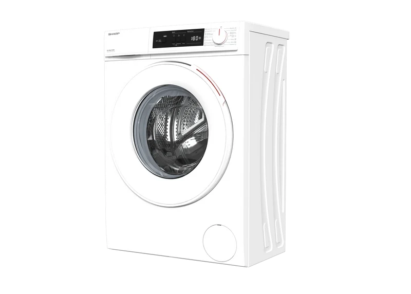 SHARP ES-NFA612DWB-PL Freestanding Washing Machine 6 kg 1200 RPM B Class with Slim Depth
