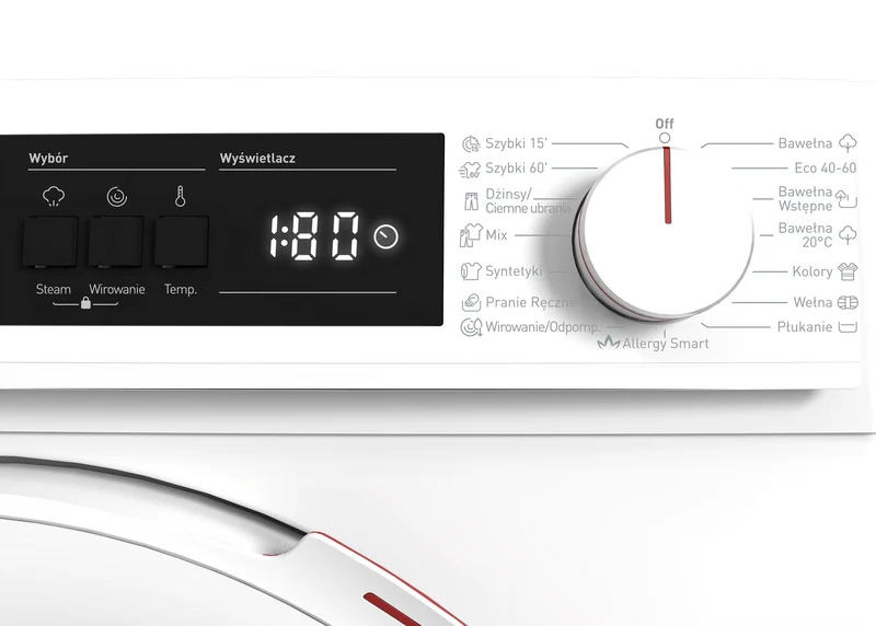 SHARP ES-NFA612DWB-PL Freestanding Washing Machine 6 kg 1200 RPM B Class with Slim Depth
