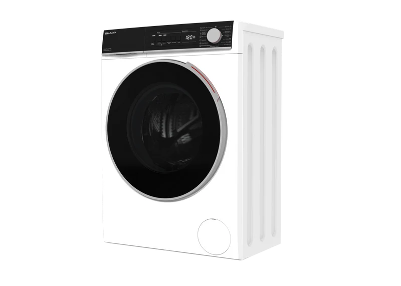 SHARP ES-NFB612CWB-PL Freestanding Washing Machine 6 kg 1200 RPM B Class with Slim Depth