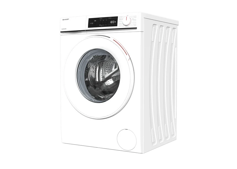 SHARP ES-NFA014DWNA-FR Freestanding Washing Machine 10 kg 1400 RPM A Class with Advanced Inverter Motor Technology
