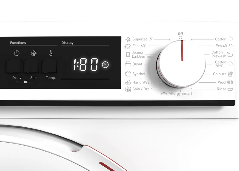 SHARP ES-NFA014DWNA-EE Freestanding Washing Machine 10 kg 1400 RPM A Class with Advanced Inverter Motor Technology