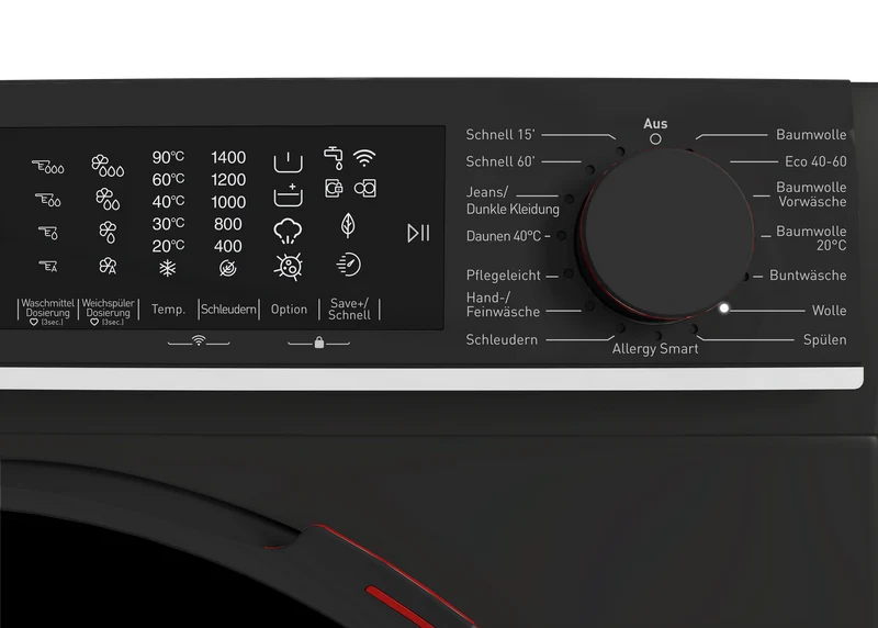 SHARP ES-NFL014CBNA2-CB Freestanding Washing Machine 10 kg 1400 RPM A Class with Dose - On Technology