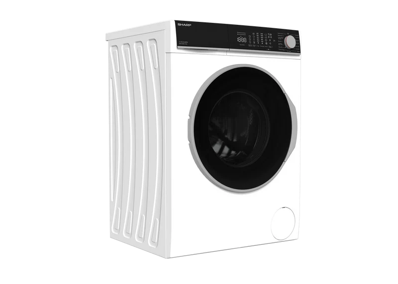 SHARP ES-NFL814AWNA-FR Freestanding Washing Machine 8 kg 1400 RPM A Class with Adcanced Stain Technology
