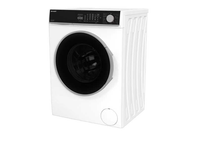 SHARP ES-NFL814AWNA-FR Freestanding Washing Machine 8 kg 1400 RPM A Class with Adcanced Stain Technology