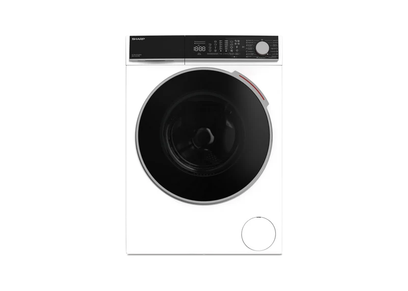 SHARP ES-NFL814CWNA-ES Freestanding Washing Machine 8 kg 1400 RPM A Class with Adcanced Stain Technology