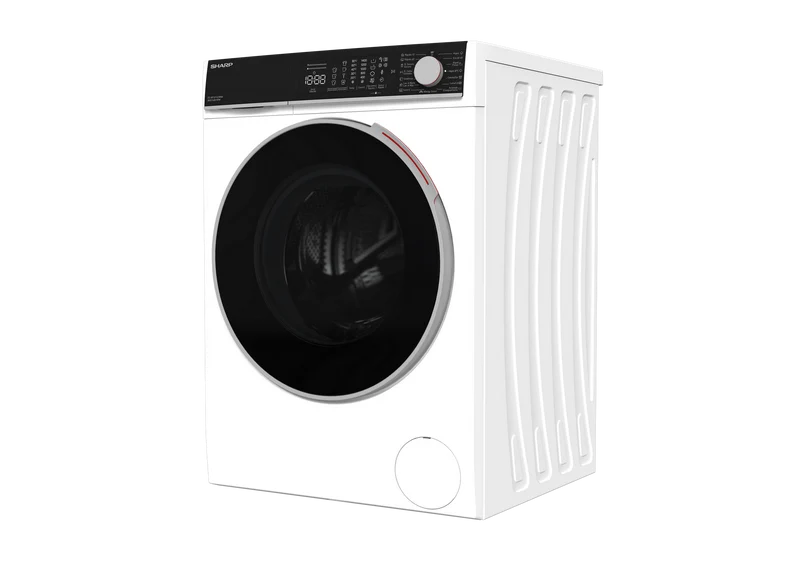 SHARP ES-NFL814CWNA-ES Freestanding Washing Machine 8 kg 1400 RPM A Class with Adcanced Stain Technology