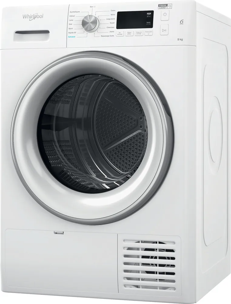 Seche-linge Pompe à Chaleur 8 kg Reconditionné WHIRLPOOL FFTM1182WSFRR