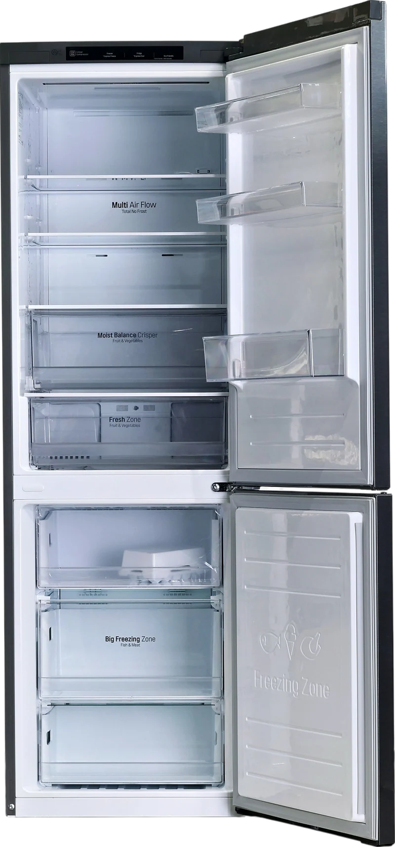 Réfrigérateur Avec Congélateur 341 Litres Reconditionné LG GBB61DSJZN
