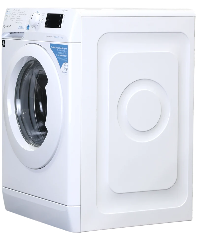 Lave-linge Hublot 9 kg Reconditionné INDESIT BWE91296XWVFR