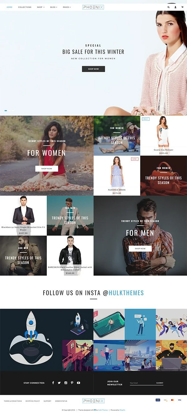 Electronic Shopify Theme - Phoenix