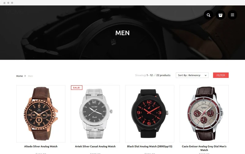 Rome Shopify Theme - HulkApps