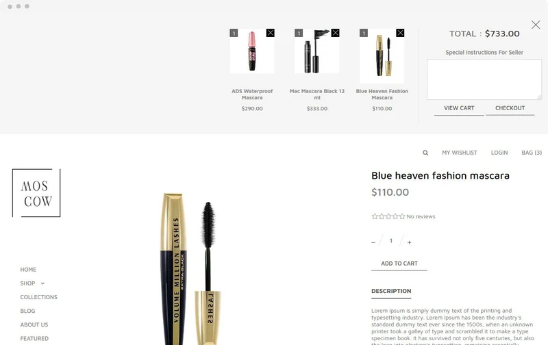 Moscow Shopify Theme