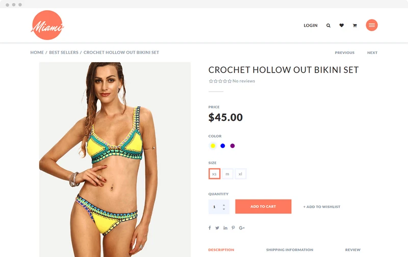 Miami Shopify Theme