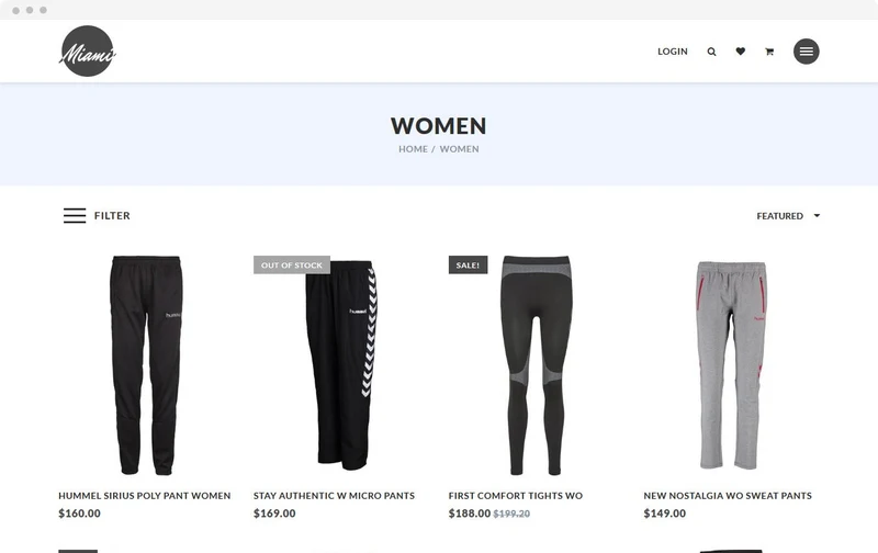 Miami Shopify Theme