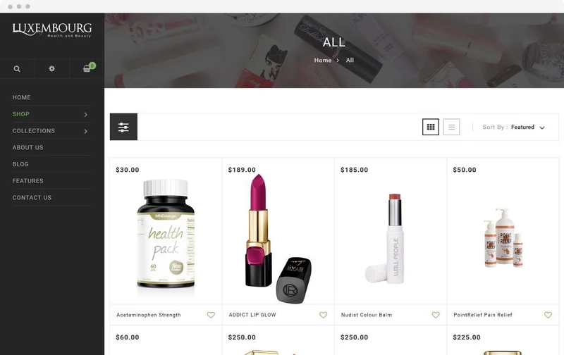 Luxembourg Shopify Theme - HulkApps