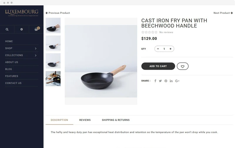 Luxembourg Shopify Theme - HulkApps