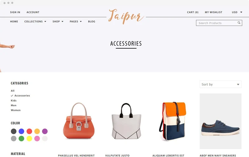 Jaipur Shopify Theme