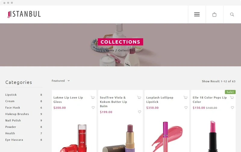Istanbul Shopify Theme - HulkApps