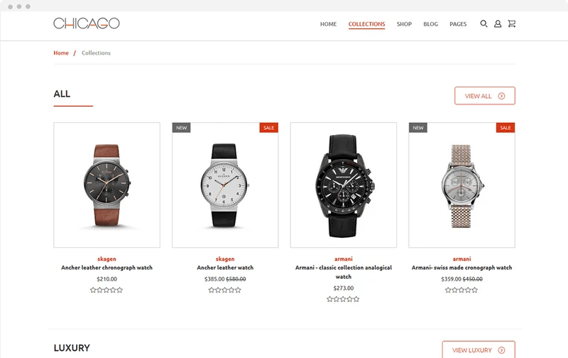 Chicago Shopify Theme