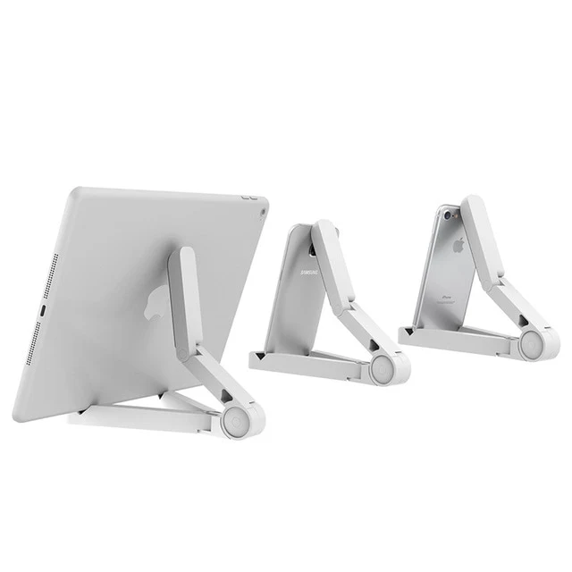 FLOVEME Flexible Tablets Phone Stand Case for iPad 2 3 4 Air 2 Mini for iPhone 4 5s 6 6S Plus For Galaxy S5 S6 Edge 360 Folded