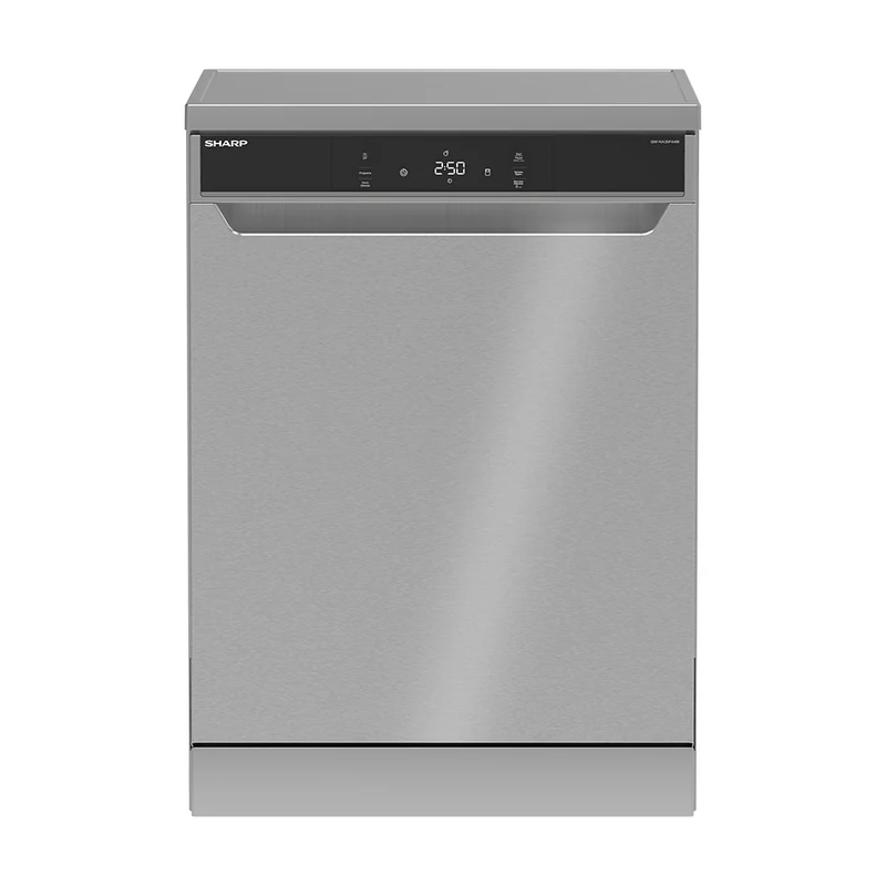 SHARP QW-NA35F44BI-ES Freestanding 60 cm Dishwasher 14 PS 44 db B Class with EcoBox Technology