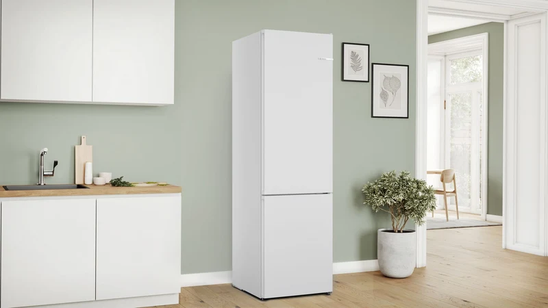 Réfrigérateur Avec Congélateur 363 Litres Reconditionné BOSCH KGN392WCF