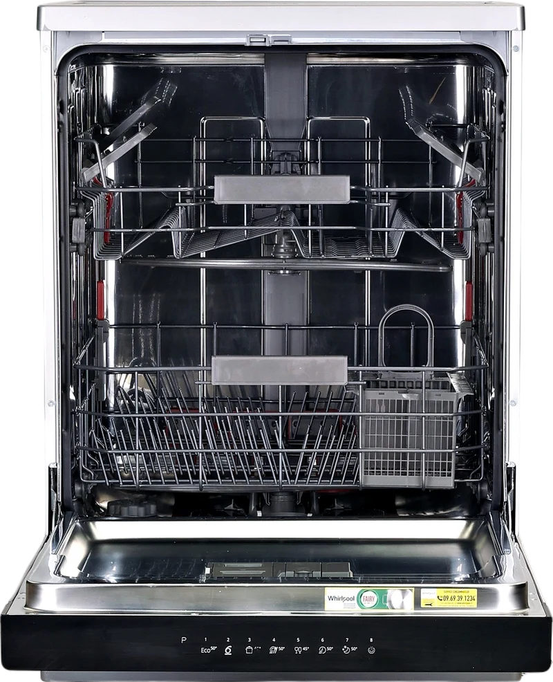 Lave-vaisselle Pose Libre 14 couverts Reconditionné WHIRLPOOL WFC3C34PX