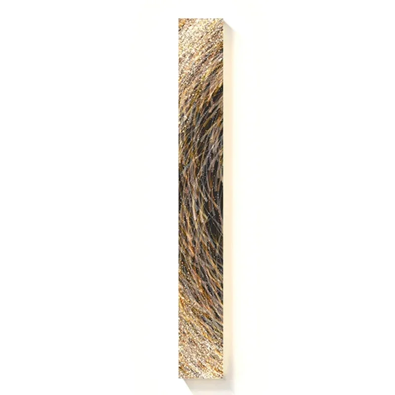 2024 New Modern Frameless Painting Lamp Atmosphere Interior Decoration Art Wall Hanging Lamp Suitable for Living Room Lighting