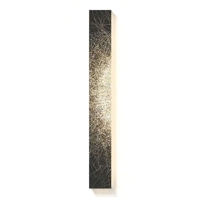 2024 New Modern Frameless Painting Lamp Atmosphere Interior Decoration Art Wall Hanging Lamp Suitable for Living Room Lighting