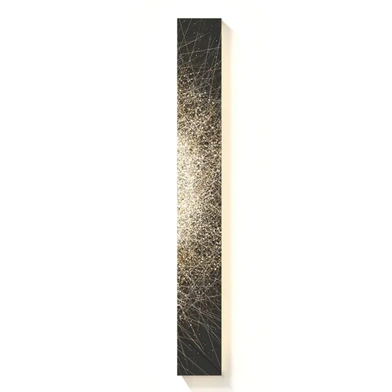 2024 New Modern Frameless Painting Lamp Atmosphere Interior Decoration Art Wall Hanging Lamp Suitable for Living Room Lighting