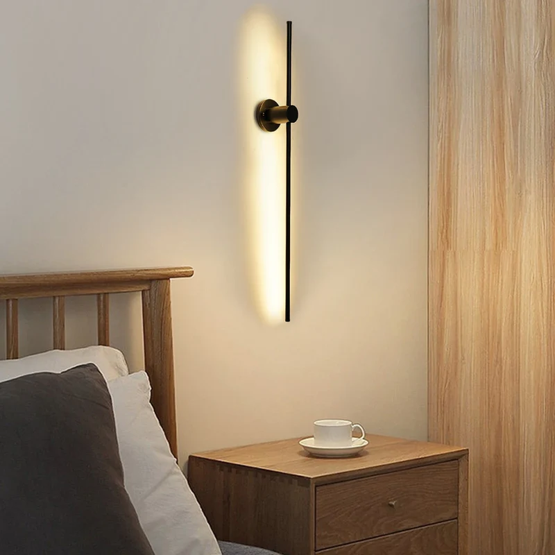 100cm 110v Wall Light, Long Led Acrylic Linear Wall Lamp For Living Rooms, Bedroom Bedside Tables, Bathroom Dressing Tables