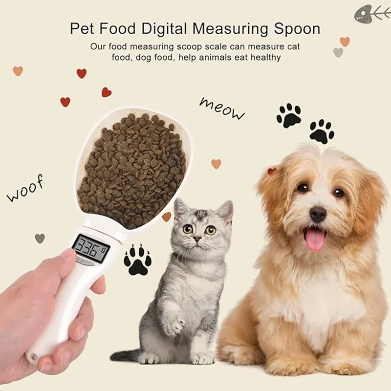 LCD Digital Measurement Adjustable Weighing Spoon Kitchen Scale Electronic Measuring Spoon Coffee Powder Scale Baking Scale Pet