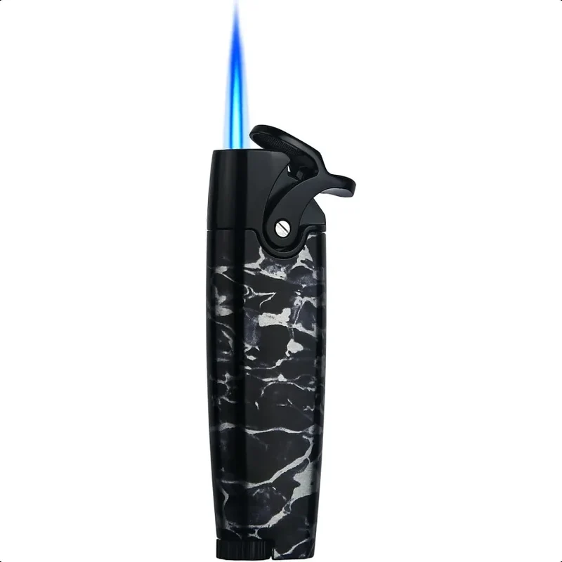 Butane Torch Lighters Pocket Lighter Adjustable and Refillable Gas Lighter for Candle Kitchen Fireplace Fireworks Without Gas B