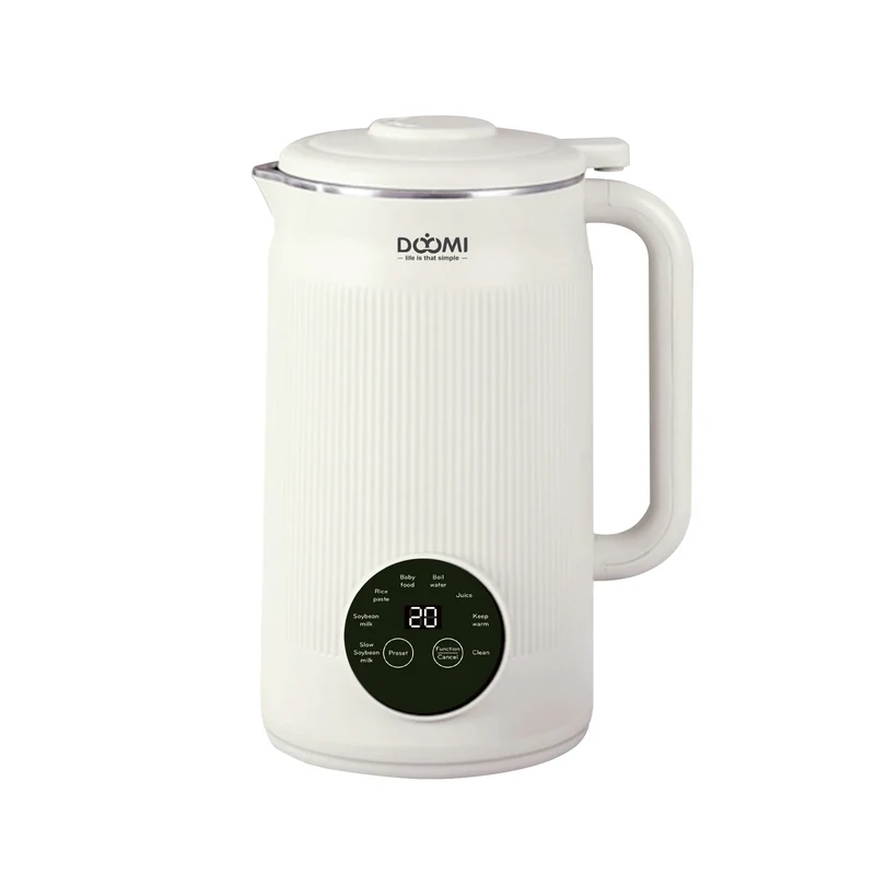 Nut Milk Maker Machine, 35oz Multi-Function Cow Milk Maker, Soy Milk Maker with 10 Blades for Homemade Plant-Based Milk, Oat, So