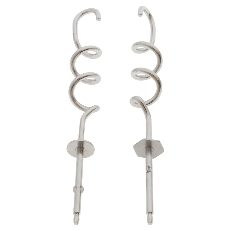 Braun 2x fruste spirale ganci impasti per sbattitore MultiMix 1 2 HM101AI HM1010