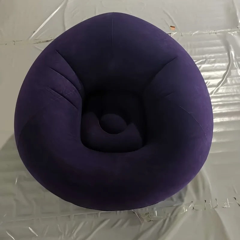 Chair Inflatable Superdurable Ergonomic Lounge Sofas Oval Foldable Outdoor Patio