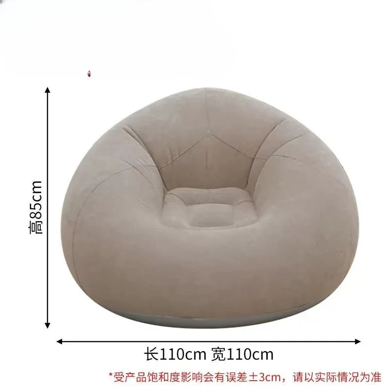 Chair Inflatable Superdurable Ergonomic Lounge Sofas Oval Foldable Outdoor Patio