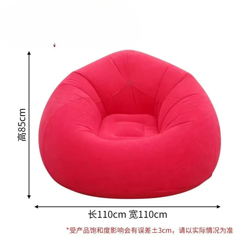 Chair Inflatable Superdurable Ergonomic Lounge Sofas Oval Foldable Outdoor Patio